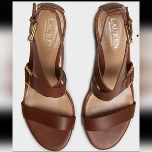 Ralph Lauren Leather Chadwell Shoes sz 6